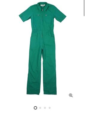 LF Markey Green Shortsleeve Boiler suit jumpsuit